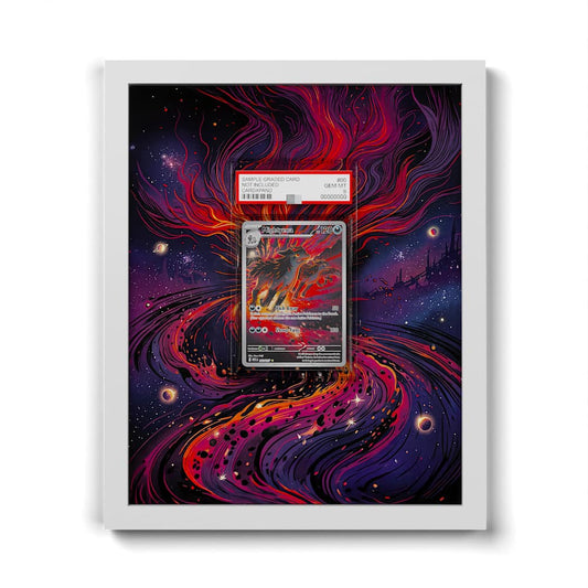 243 Mightyena - Extended Artwork Framed Pokemon Card Display