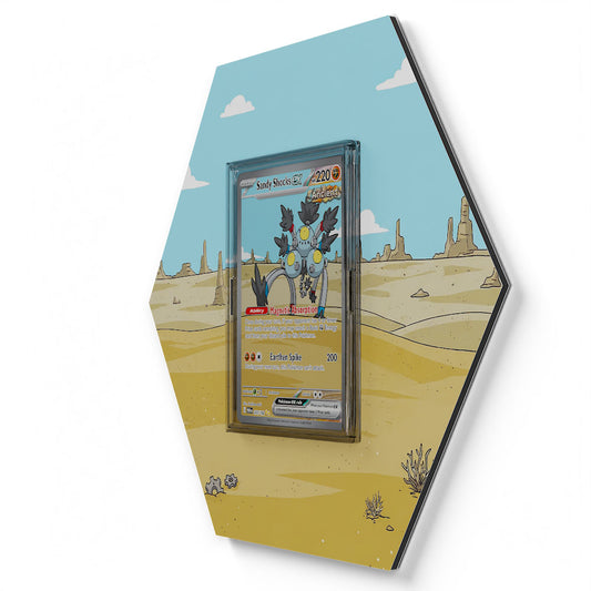 250/182 Sandy Shocks EX - Extended Artwork Pokemon Card Display
