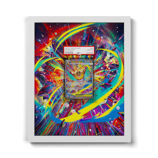 283 Mega Hawlucha EX - Extended Artwork Framed Pokemon Card Display