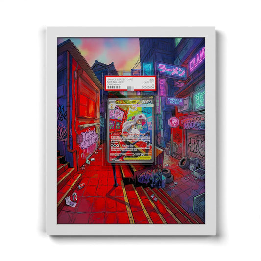 285 Mega Scrafty EX - Extended Artwork Framed Pokemon Card Display