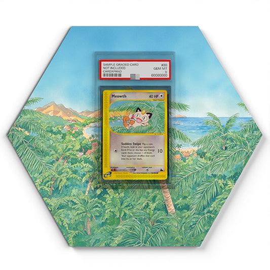 78/144 Meowth - Extended Artwork Pokemon Card Display