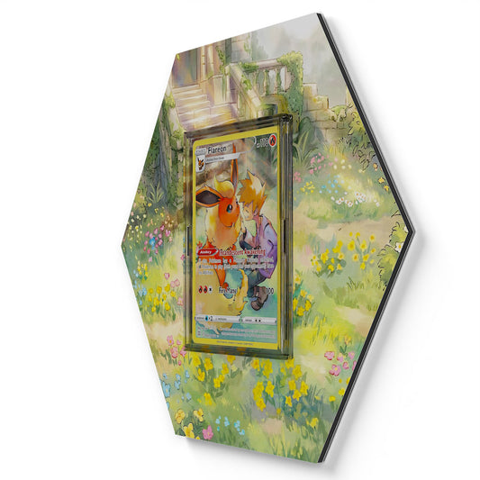 TG01/TG30 Flareon - Extended Artwork Pokemon Card Display