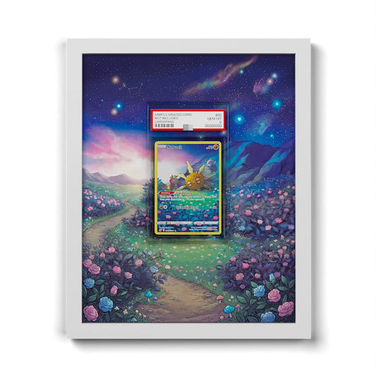 GG15 Solrock - Extended Artwork Framed Pokemon Card Display