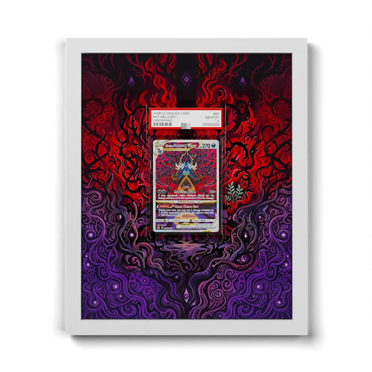 GG52 Hisuian Samurott VSTAR - Extended Artwork Framed Pokemon Card Display