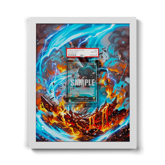 OP10-022 Law AA - Extended Artwork Framed One Piece Card Display