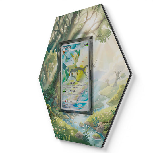 07 Leafeon CBB2C - Extended Artwork Pokemon Card Display