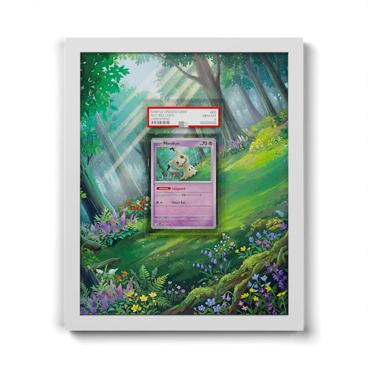 097/193 Mimikyu - Extended Artwork Framed Pokemon Card Display