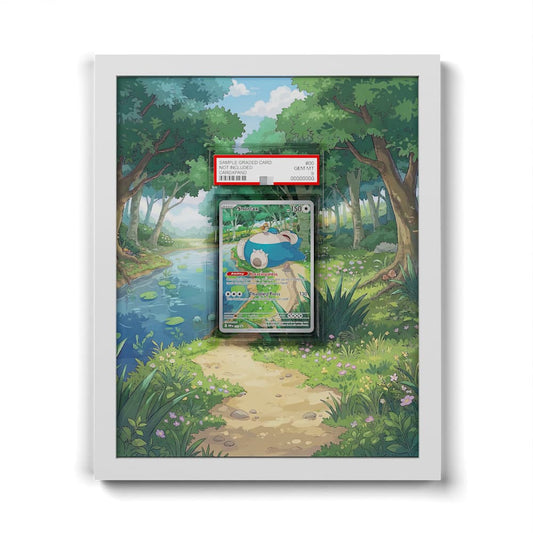 051 Snorlax - Extended Artwork Framed Pokemon Card Display
