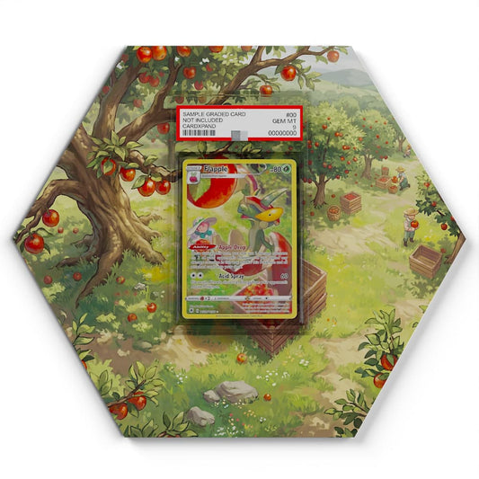 TG02/TG30 Flapple - Extended Artwork Pokemon Card Display