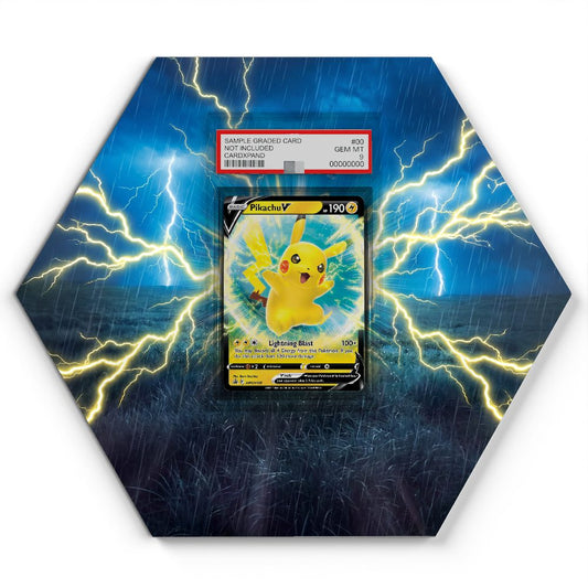 SWSH198 Pikachu V - Extended Artwork Pokemon Card Display
