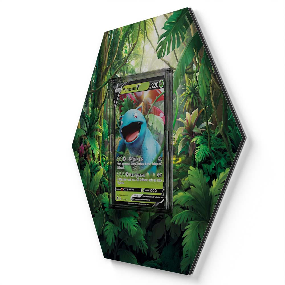 001/073 Venusaur V - Extended Artwork Pokemon Card Display