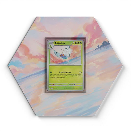 003/159 Butterfree - Extended Artwork Pokemon Card Display