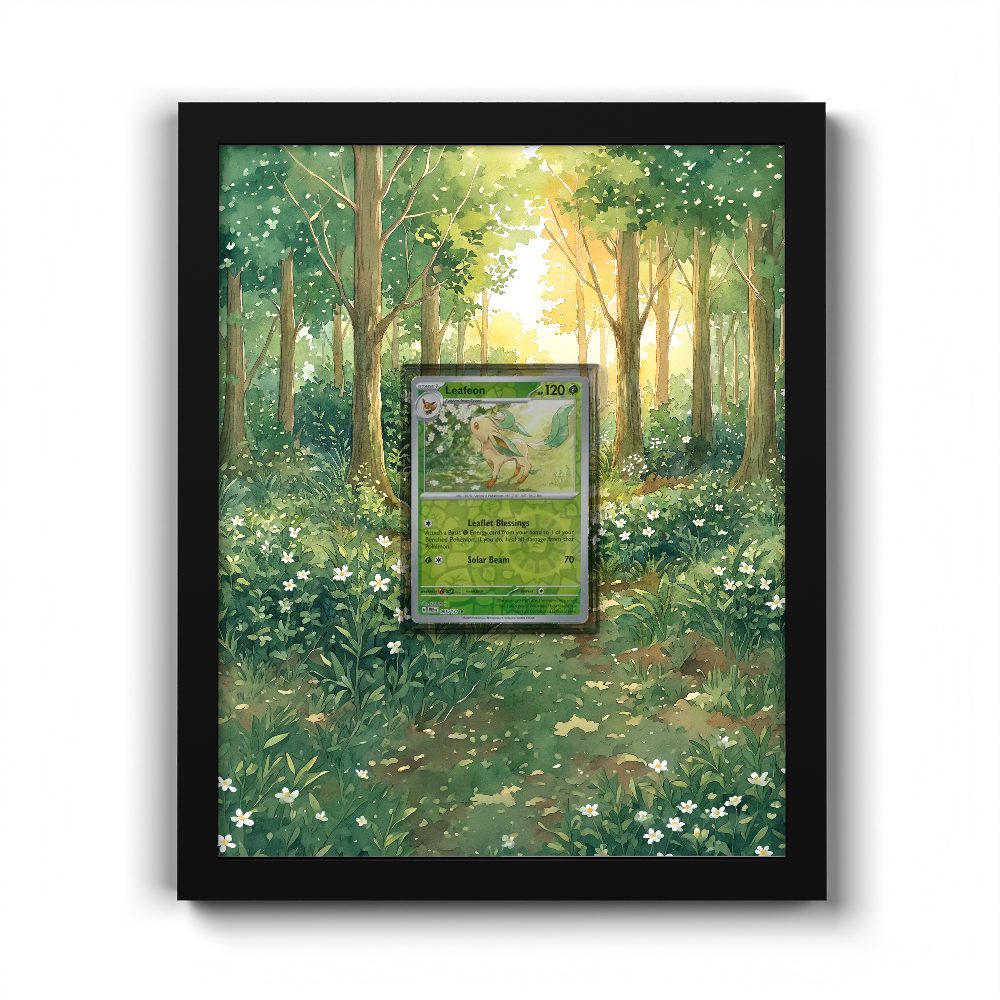 005/131 Leafeon - Extended Artwork Pokemon Card Frame