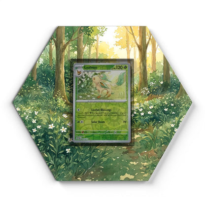 005/131 Leafeon - Extended Artwork Pokemon Card Display
