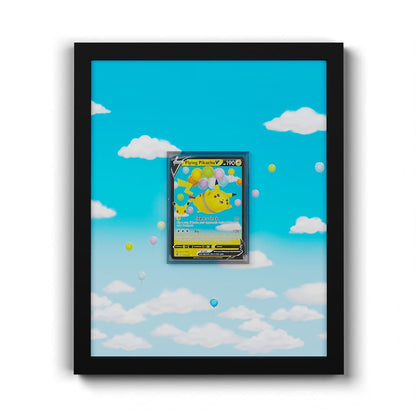 006 Flying Pikachu - Extended Artwork Framed Pokemon Card Display