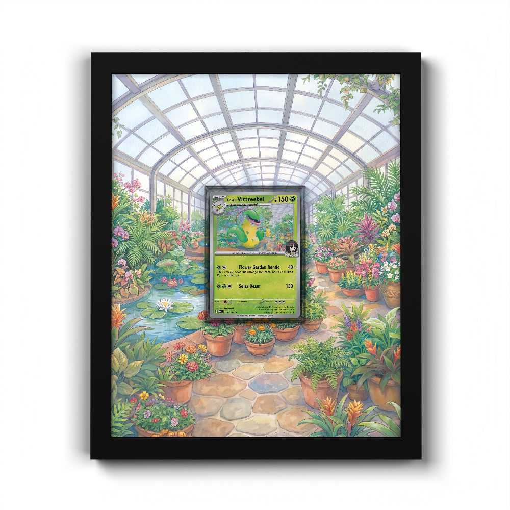 006/217 Erika's Victreebell - Extended Artwork Pokemon Card Frame