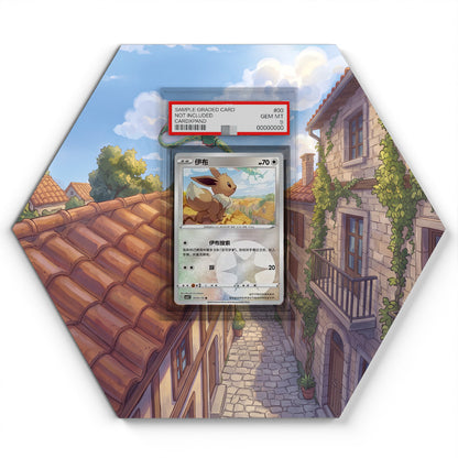 0101/15 Eevee - Extended Artwork Pokemon Card Display