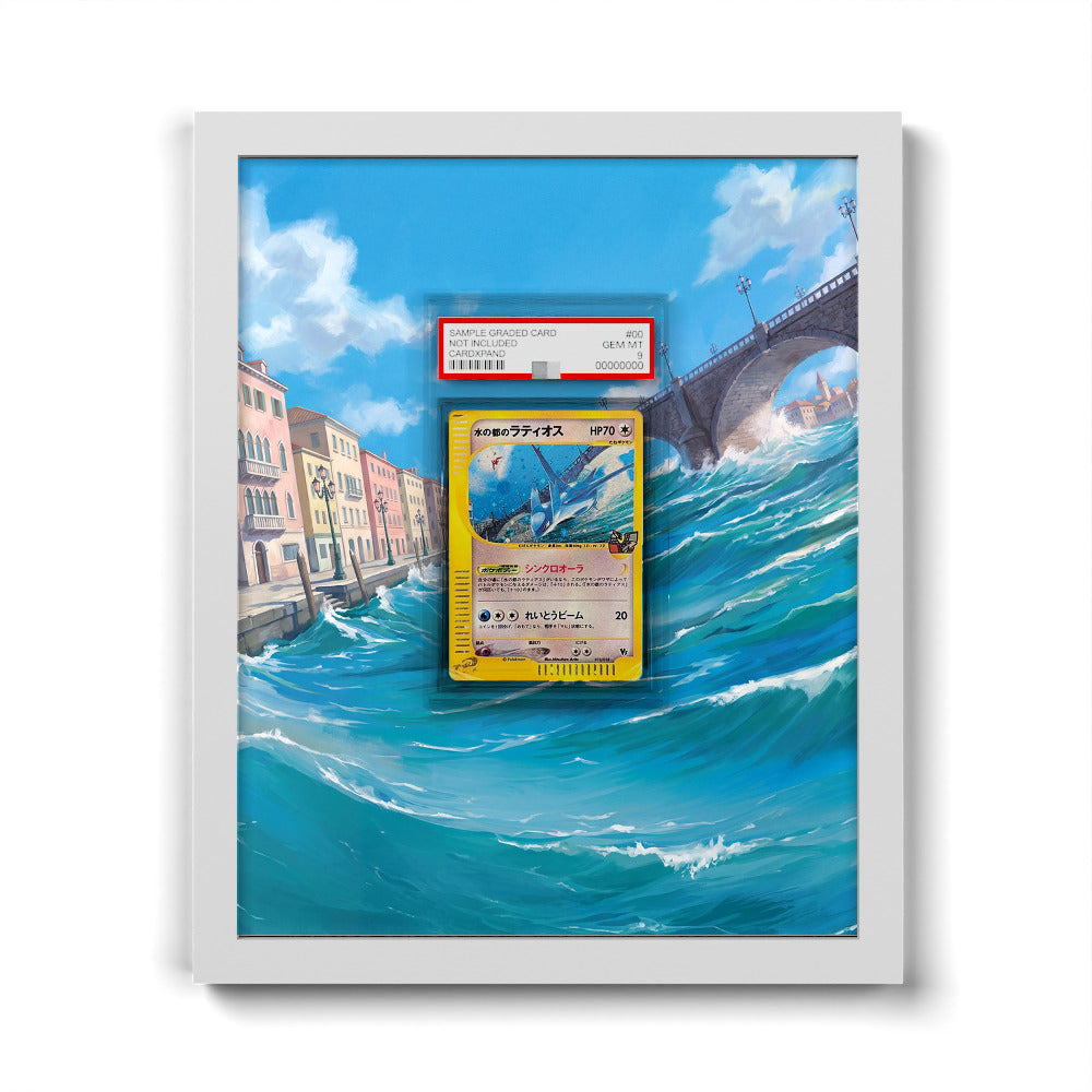 012/018 Alto Mare's Latios - Extended Artwork Pokemon Card Frame