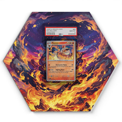 013/131 Flareon - Extended Artwork Pokemon Card Display