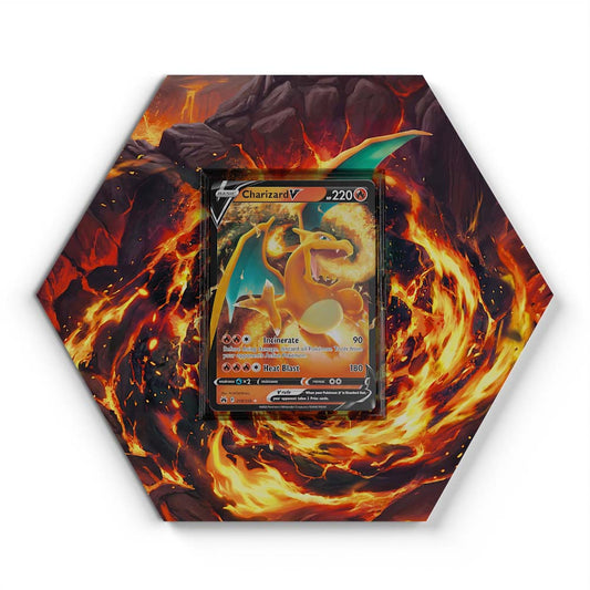 018/159 Charizard V - Extended Artwork Pokemon Card Display