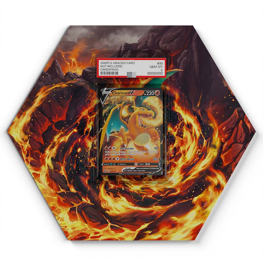 018/159 Charizard V - Extended Artwork Pokemon Card Display