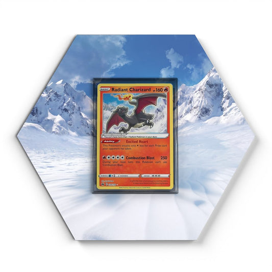 020/159 Radiant Charizard - Extended Artwork Pokemon Card Display
