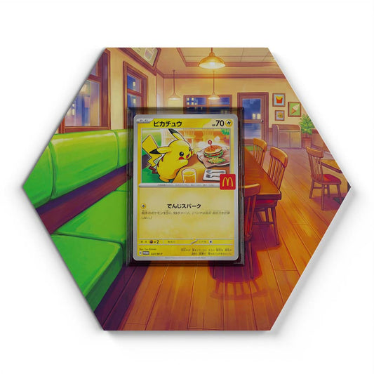 020 Pikachu McDonald's - Extended Artwork Pokemon Card Display