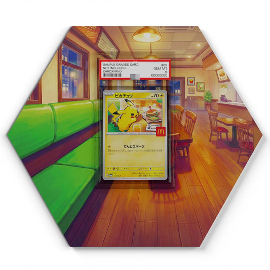 020 Pikachu McDonald's - Extended Artwork Pokemon Card Display