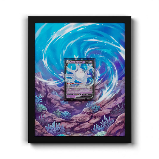 021/073 Cursola V - Extended Artwork Framed Pokemon Card Display