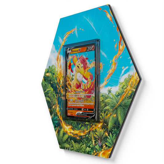 022/159 Simisear V - Extended Artwork Pokemon Card Display