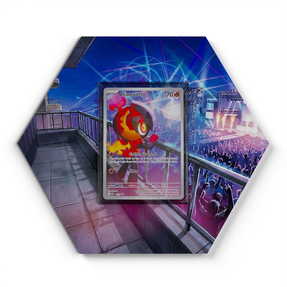 022 Charcadet - Extended Artwork Pokemon Card Display