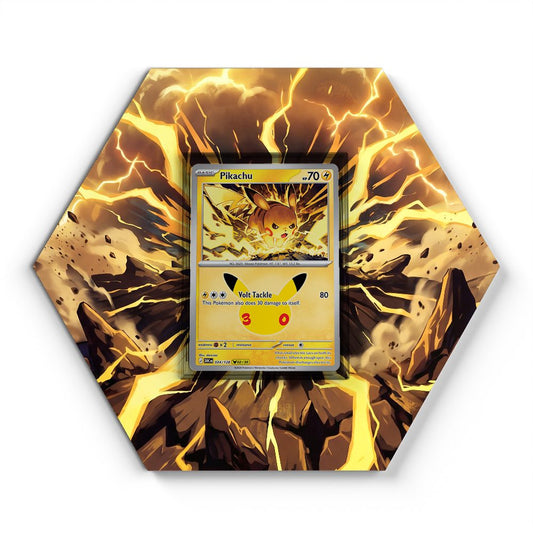 024/128 Pikachu - Extended Artwork Pokemon Card Display