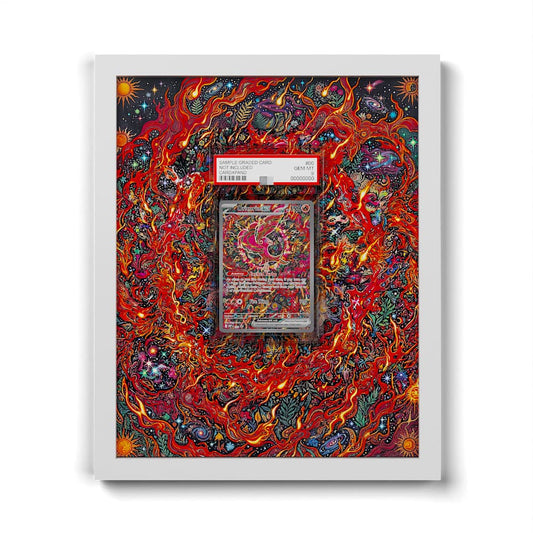 024 Oricorio EX - Extended Artwork Framed Pokemon Card Display