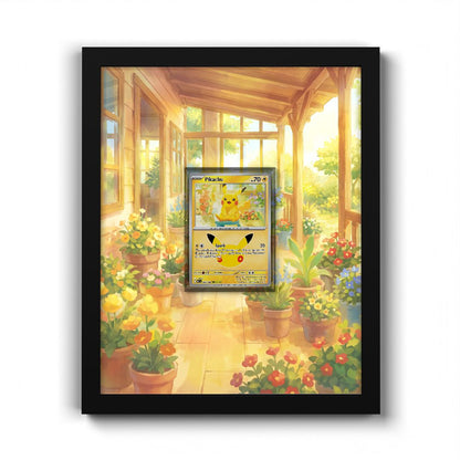 025/128 Pikachu - Extended Artwork Pokemon Card Frame