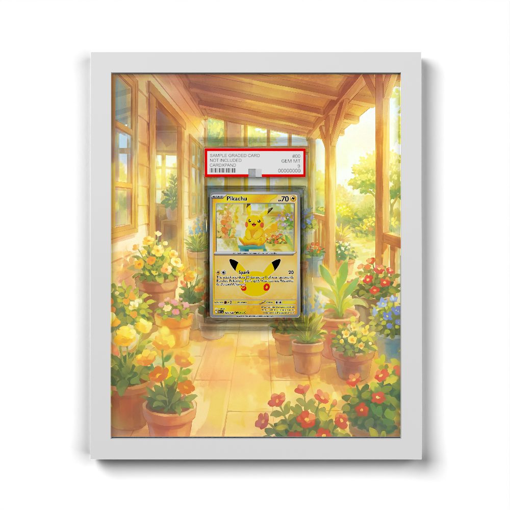 025/128 Pikachu - Extended Artwork Pokemon Card Frame