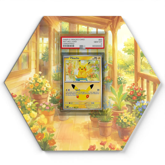 025/128 Pikachu - Extended Artwork Pokemon Card Display