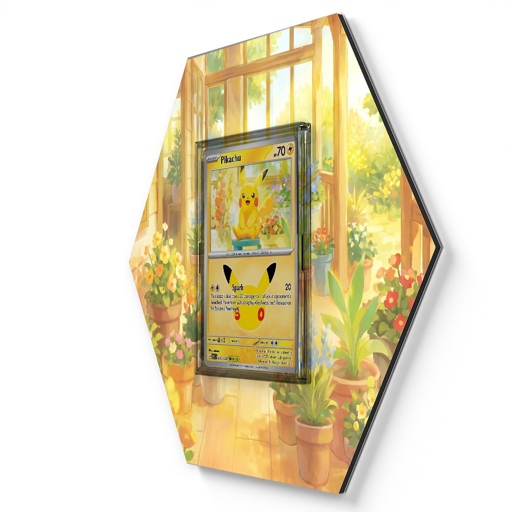 025/128 Pikachu - Extended Artwork Pokemon Card Display