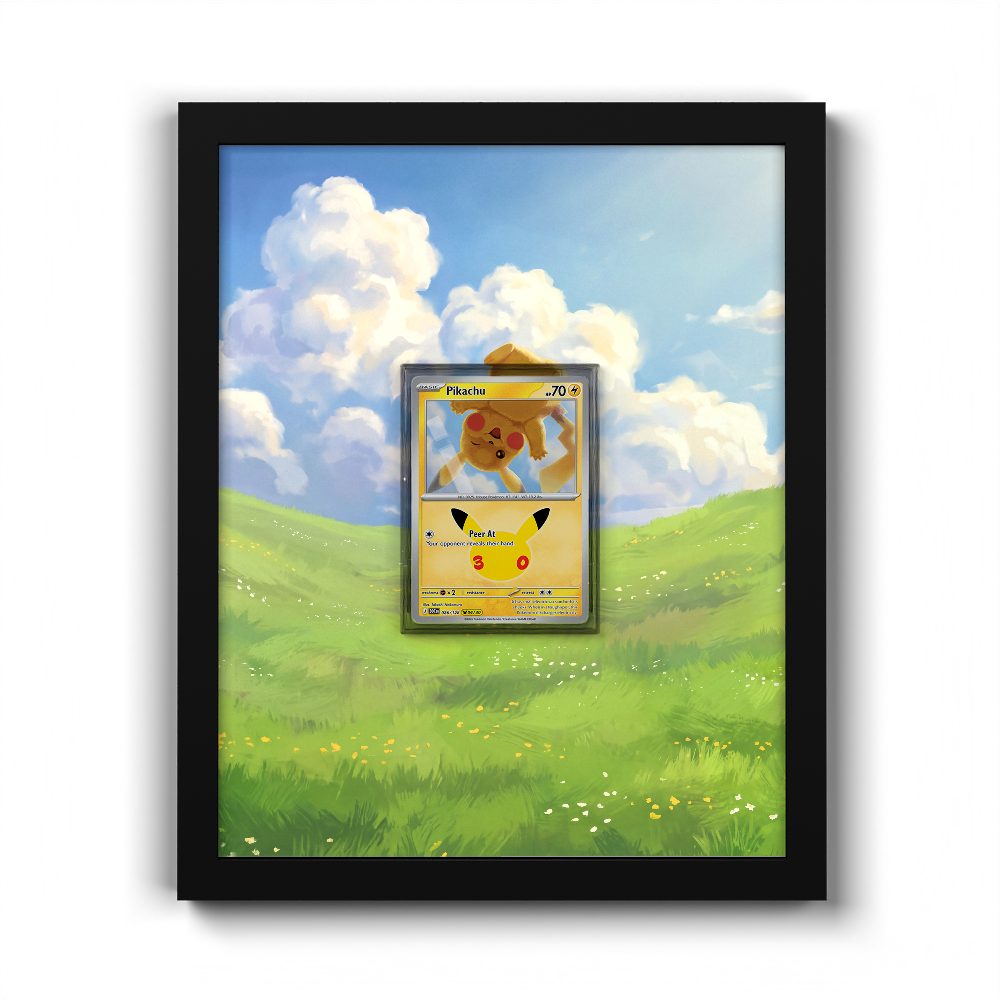 026/128 Pikachu - Extended Artwork Pokemon Card Frame