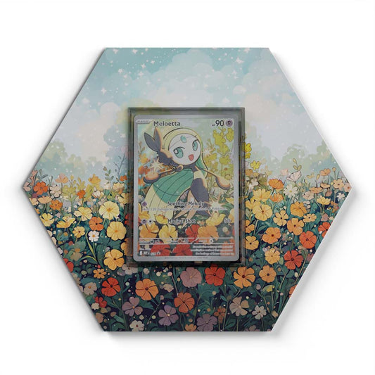 026 Meloetta - Extended Artwork Pokemon Card Display