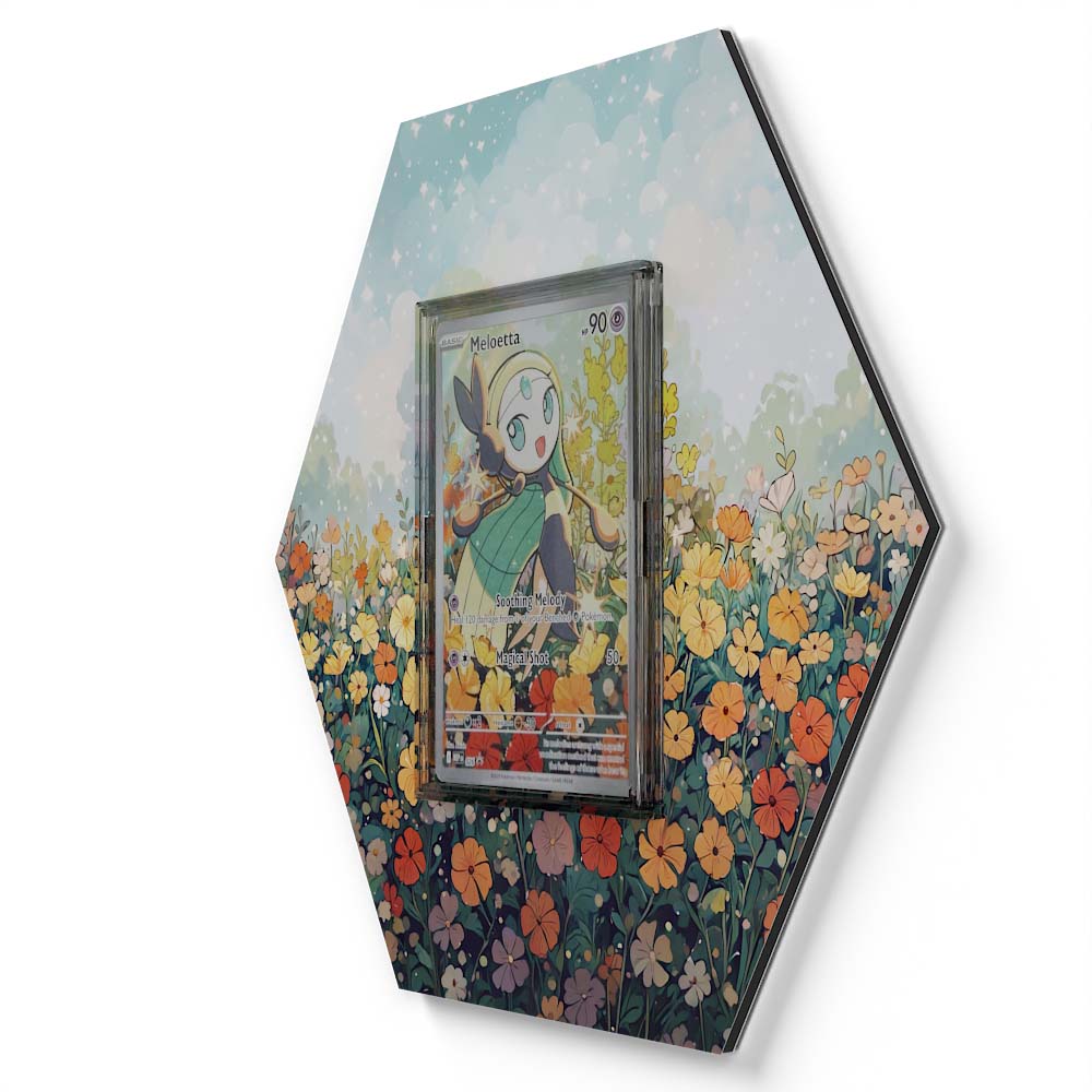 026 Meloetta - Extended Artwork Pokemon Card Display