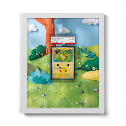 027/128 Pikachu - Extended Artwork Pokemon Card Frame