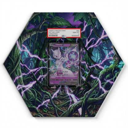 030/078 Mewtwo V - Extended Artwork Pokemon Card Display