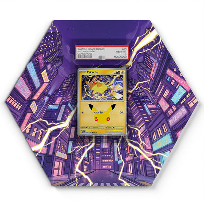 030/128 Pikachu - Extended Artwork Pokemon Card Display