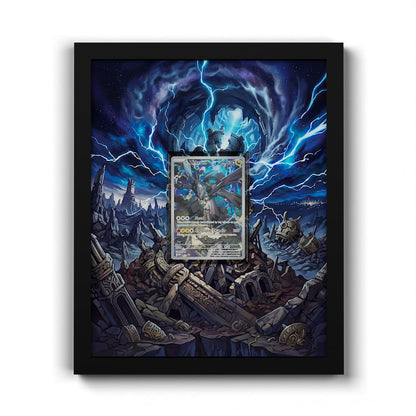 031 N's Zekrom - Extended Artwork Framed Pokemon Card Display