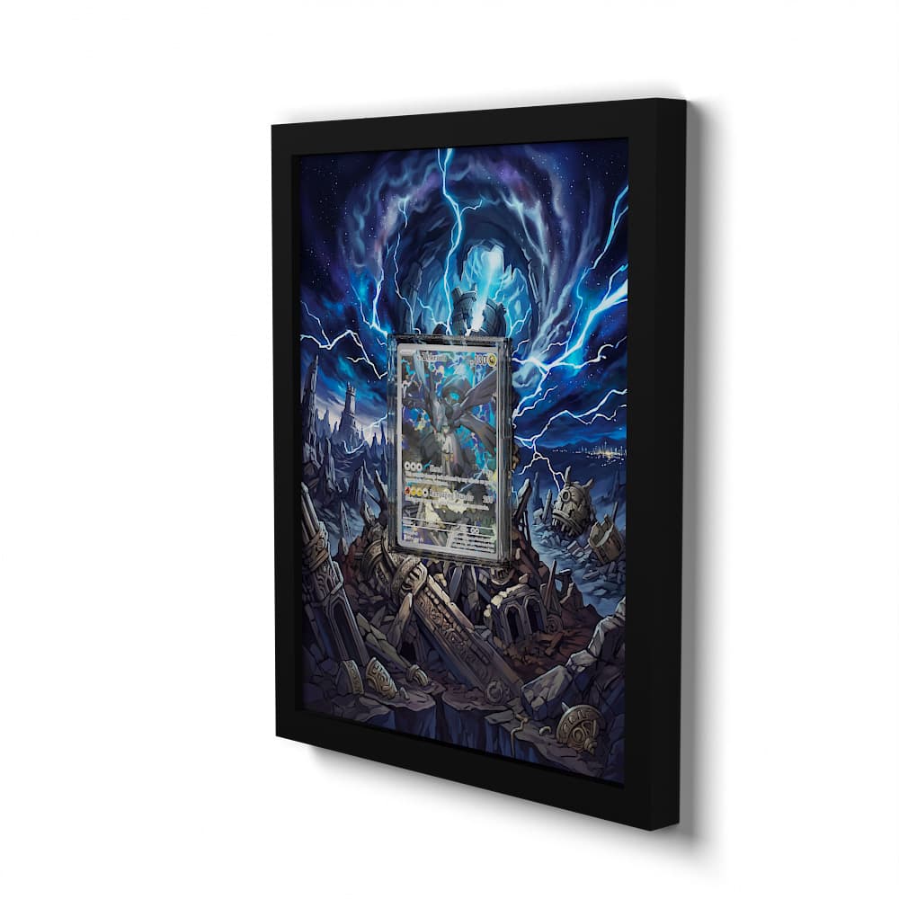 031 N's Zekrom - Extended Artwork Framed Pokemon Card Display
