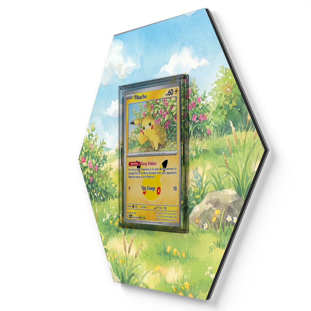 033/128 Pikachu - Extended Artwork Pokemon Card Display