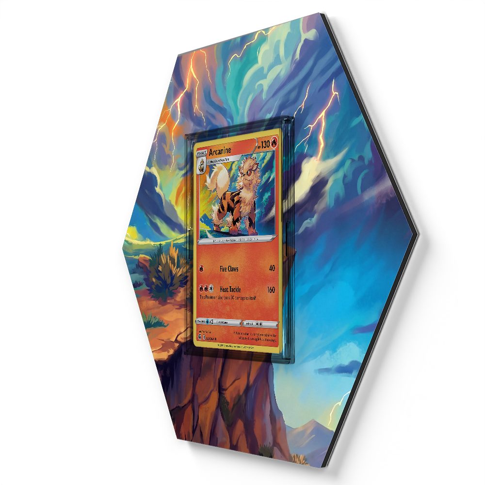 033/264 Arcanine - Extended Artwork Pokemon Card Display
