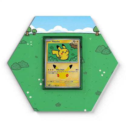 034/128 Pikachu - Extended Artwork Pokemon Card Display