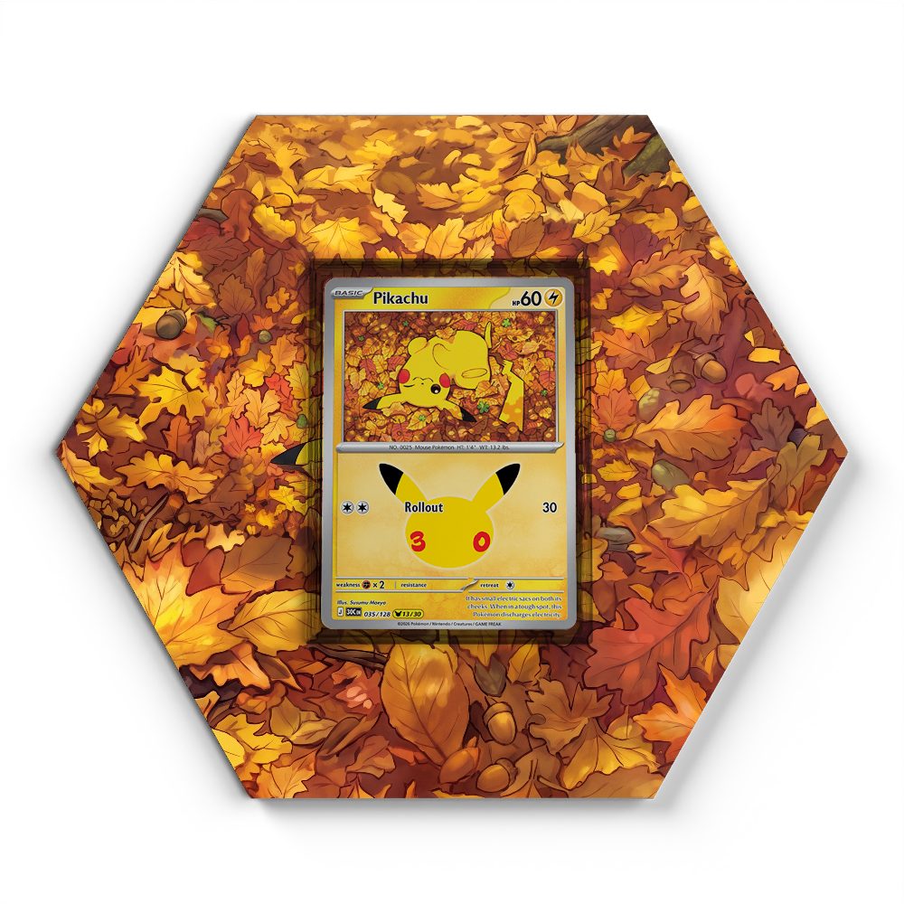035/128 Pikachu - Extended Artwork Pokemon Card Display
