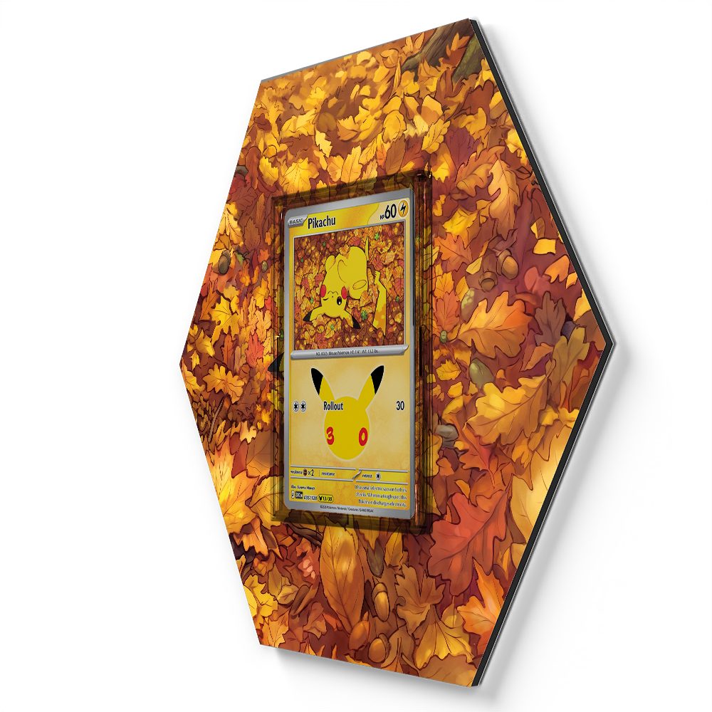 035/128 Pikachu - Extended Artwork Pokemon Card Display